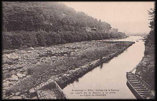 Canal alimentant la turbine de Phade