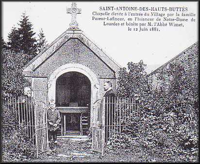 Chapelle des Hauts-Butts 