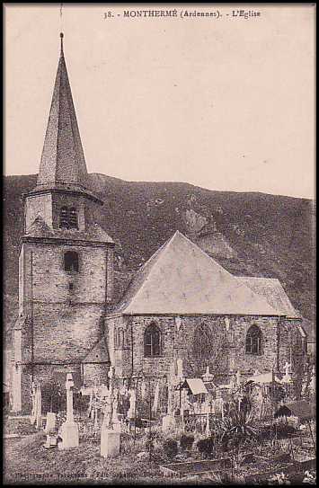 Cimetire au dessus de l'glise Saint-Lger