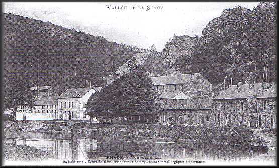 Vue gnrale de Phade coin entre Meuse et rochers